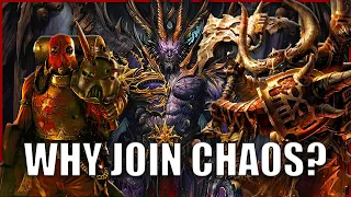 The Pros and Cons of Joining Chaos | Warhammer 40k Lore