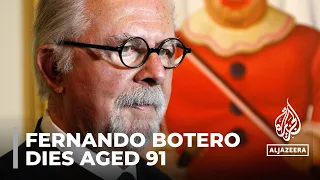 Colombian artist Fernando Botero, ‘painter of our virtues’, dies aged 91