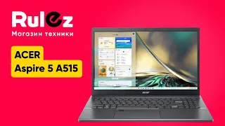 Обзор ноутбука Acer Aspire 5 A515 c RTX 2050