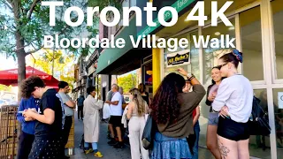 Bloor Street West, Toronto's Hipster Haven || Scenic Walk 4K HDR