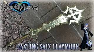 Casting Saix's CLAYMORE From The Game Kingdom Hearts (IN BRASS)