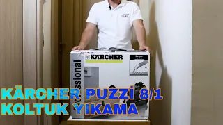 KÄRCHER PUZZİ 8/1 PROFESYONEL KOLTUK YIKAMA MAKİNESİ