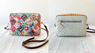 Flower Garden Crossbody Bag |  Bag Making | Sewing Pattern