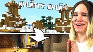 HYLÄTYN KYLÄN alla oli SALAISUUS! | Pelataan Minecraft #48