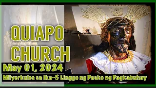 Quiapo Church Live Mass Today Wednesday May 01, 2024