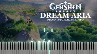 Genshin Impact - Dream Aria (Main Theme Var.) [Piano Tutorial]