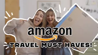 20 AMAZON travel essentials YOU NEED in 2024! ✈️📦