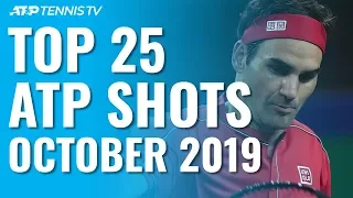 Top 25 ATP Shots From October 2019!