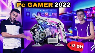 Pc gamer maroc 2022 sawbt a7san pc gamer b taman rkhise 🤯 dkhole tchuf ki dair o bch7aal