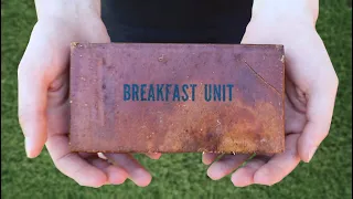 Eating a 1940’s Military Breakfast Meal