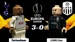 Tottenham 3-0 LASK | Highlights in LEGO