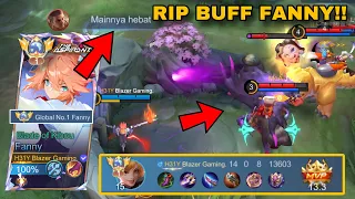 BLAZER TOP GLOBAL 1 FANNY SOLO RANK!! HARD CARRY TEAM!!🔥 - Mobile Legends