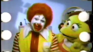 1991 McDonald's Ronald McDonald TV commercials - compilation of 3 ads