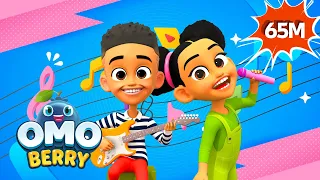 OmoBerry Musical Jam 🎶 | OmoBerry | Original Nursery Rhymes + Kids Songs