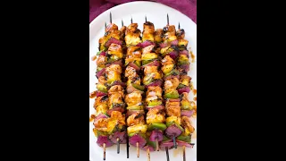 Hawaiian Chicken Kebabs