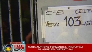 Mark Anthony Fernandez, nararanasan ang buhay ng ordinaryong preso sa Angeles District Jail