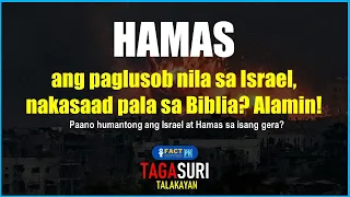 Ginawa ng HAMAS sa Israel, nakatala DAW sa Biblia! Paano ito nagsimula? Alamin! | TAGASURI TALAKAYAN