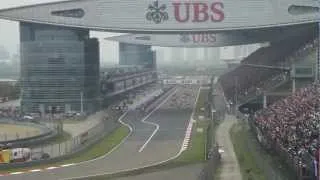 2012 Formula 1 UBS Chinese Grand Prix - The Start