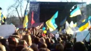 Odisey - Гімн Євро-майдану(Україна за ЄС) Live  27.11.2013