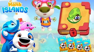 My Talking Hank islands New update new stickers book Complete Gameplay Android ios