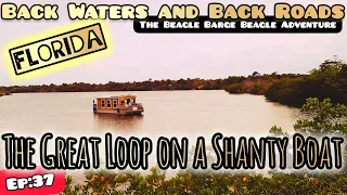Ep:37 The Great Loop on a Shanty Boat | "Florida's Skinny Water Towns" | Time out of Mind