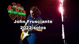 John Frusciante: guitar solos of 2022