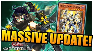 *NEW* MASSIVE UPDATE IN MASTER DUEL! S:P IS FINALLY HERE! | Update Overview | Yu-Gi-Oh! Master Duel
