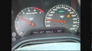 1998 C5 Corvette 0-100 mph