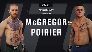 CONOR McGREGOR VS DUSTIN POIRIER FULL FIGHT!!!