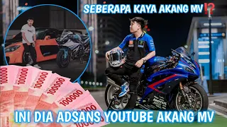 BONGKAR GAJI ADSANS YOUTUBE AKANG MV‼️