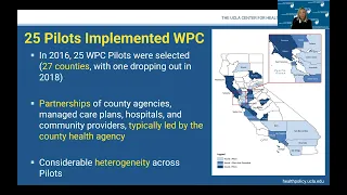 Selected Findings from the Final Evaluation of the California Whole Person Care Program