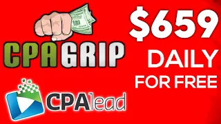 Make +$659 Per Day with Cpa Marketing For FREE (Make Money Online)