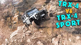 The difference between the Traxxas TRX4 and the TRX4 SPORT