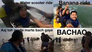 We almost died In Goa | (No Clickbait) | The most dangerous water activity | Goa diary |Goa2023