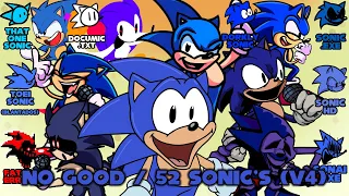 FNF - No Good / 52 Sonic's (VS Sonic Says)