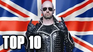 Top 10 BRITISH METAL Bands 🤘