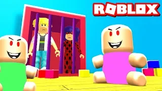 KAÇ UĞUR BÖCEĞİ VE KARAKEDİ MANYAK BEBEK BAKICISI GELİYOR 😱  ROBLOX GİZLİ YER BULDUK 😱 TÜRKÇE