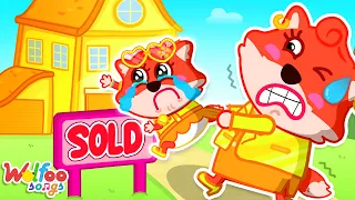 My Friend Sold Her First House 😭 Friend Moved Away Song 🎶 Wolfoo Nursery Rhymes & Kids Songs