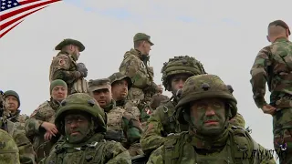 us military exercise - us military and Latvia military join military exercise