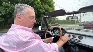 1968 Alfa Romeo 1750 Spider Veloce Road Test Passenger POV