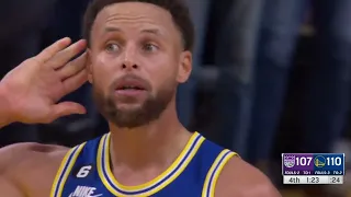 CURRY CANT STOP TAUNTING KINGS WITH DANCE MOVES! STRAIGHT MOCKERY AFTER EVERY THREE!