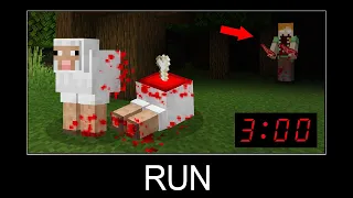 Minecraft wait what meme part 450 (Scary Sheep)