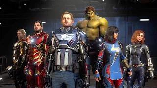 Marvel Avengers Game 2020 All Cutscenes Full Game Movie