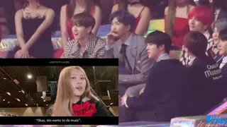 FANMADE  BTS REACTION TO BLACKPINK VCR