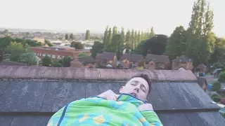 I Spent the Night on a Roof and It Didn't Go as Planned (Sleep on a Roof Challenge)