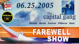 CNN The Capital Gang 2005 Farewell Show