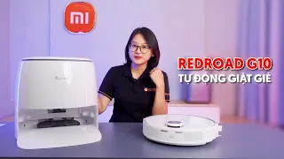 Robot hút bụi lau nhà Xiaomi Redroad G10 - tự động giặt giẻ, khử trùng điện phân, tốt nhất tầm giá