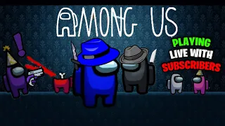 Among Us Live Stream Now Join Code | Playing With Subscribers