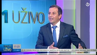 Nebojša Vukanović gost BHT1 uživo