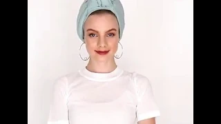 Headcovering style, easy for beginners